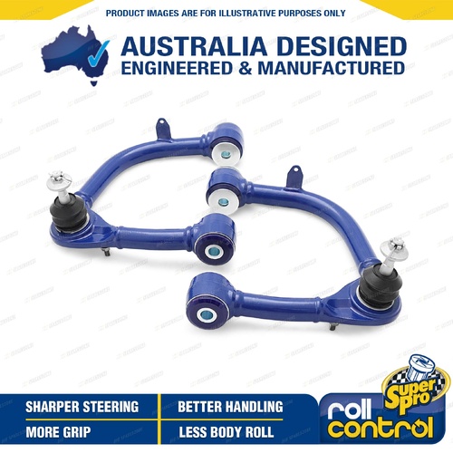 SuperPro Front Control Arm Upper Assembly Fixed Offset for Lexus LX 500 600 J310