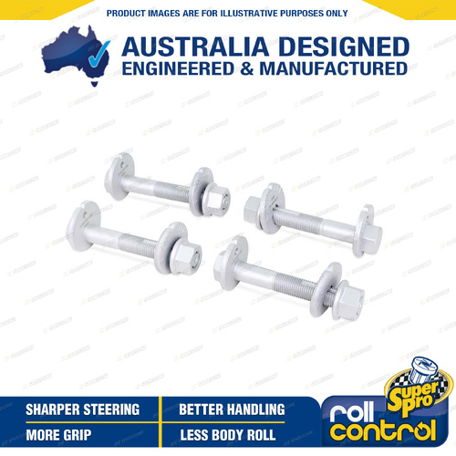SuperPro Front Control Arm Lower Inner Camber Bolt Kit for Nissan Navara D22 4WD