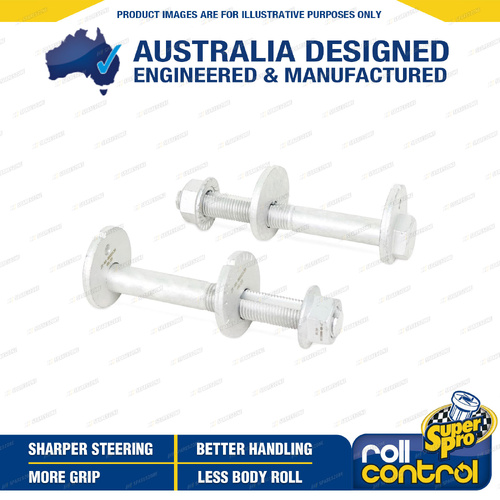 SuperPro Front Control Arm Lower Inner Camber Bolt Kit for Nissan Navara D40 4WD