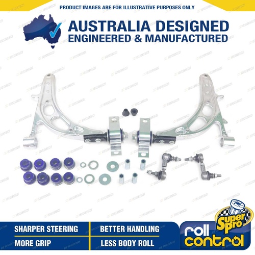 SuperPro Front Lower Alloy Control Arm Kit for Subaru Impreza GC GF GD WRX 92-08