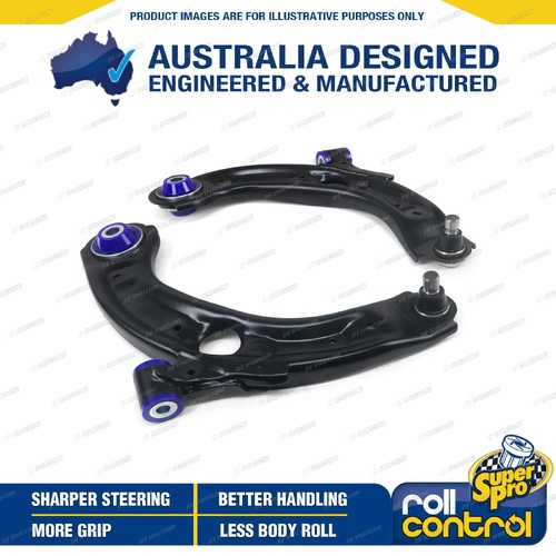 SuperPro Front Lower Control Arm Kit with Ball Joints for Mazda CX-3 DK 2015-On