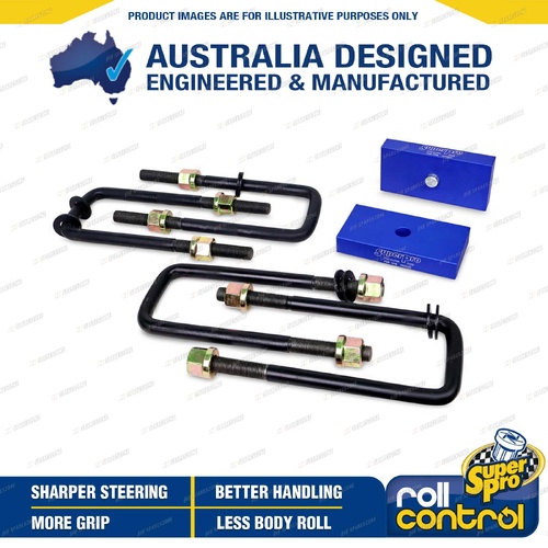 SuperPro Rear 45mm Easy Lift Kit for Mitsubishi Triton MQ MR 15-24 Spacer Block