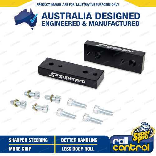 SuperPro Front Sway Bar Mount Spacer Kit for Isuzu D-Max TFS 4WD 2012-2020