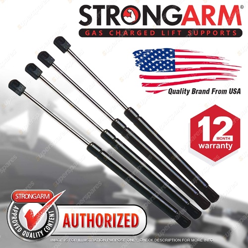 4 Pcs StrongArm Bonnet + Boot Gas Lift Struts for Audi A4 B6 B7 8E Quattro 01-08