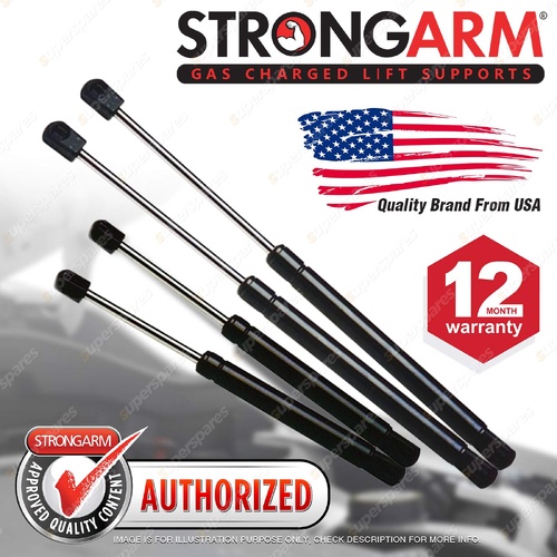 4 Pcs StrongArm Bonnet + Boot Gas Lift Struts for Audi A8 D3 4E Quattro 03-06