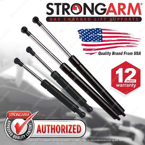 4 x StrongArm Bonnet + Boot Gas Lift Struts for BMW 7 Series E38 730 735 740 750