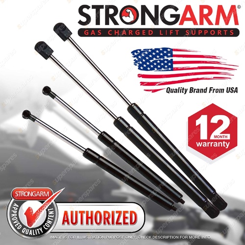 4 Pcs StrongArm Bonnet + Boot Gas Lift Struts for BMW 5 Series M Series E39