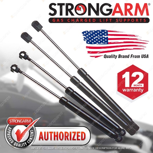 4 Pcs StrongArm Bonnet + Boot Gas Lift Struts for Chevrolet Camaro 1987-1992