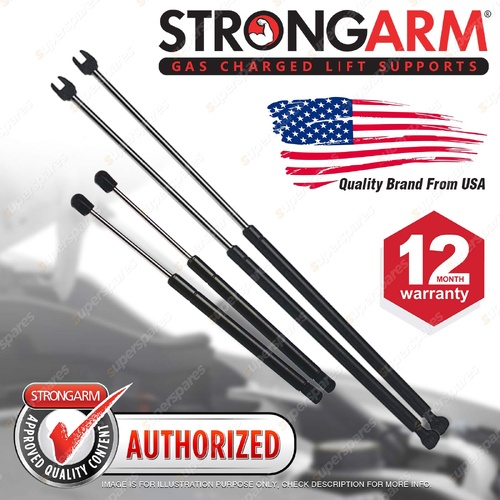 4 Pcs StrongArm Bonnet + Boot Gas Lift Struts for Chrysler 300C Sedan 2005-2009