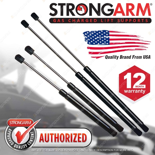 4 Pcs StrongArm Bonnet + Boot Gas Struts for Ford Falcon BA BF Without Spoiler