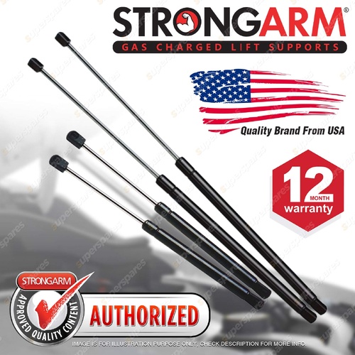 4 x StrongArm Bonnet + Boot Gas Lift Struts for Ford Falcon FG G6 G6E 2008-2011