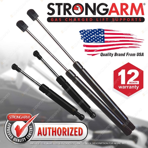 4 Pcs StrongArm Bonnet + Boot Gas Lift Struts for Hyundai Sonata EF-B 2001-2005
