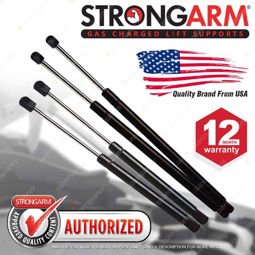 4 Pcs StrongArm Bonnet + Boot Gas Struts for Mercedes Benz CLK Class C208 A208