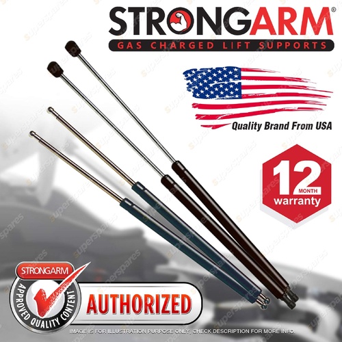 4 Pcs StrongArm Bonnet + Boot Gas Lift Struts for Nissan Maxima J31 03-09 388mm