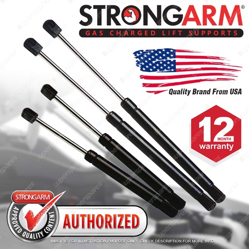 4 Pcs StrongArm Bonnet + Boot Gas Lift Struts for Nissan Maxima J32 04/2009-2014