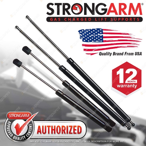 4 Pcs StrongArm Bonnet + Boot Gas Lift Struts for Nissan Maxima J31 03-09 428mm