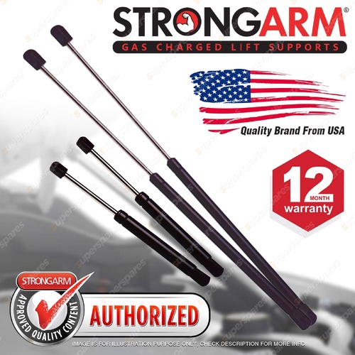 4 Pcs StrongArm Bonnet + Boot Gas Lift Struts for Pontiac Firebird Transam 98-02
