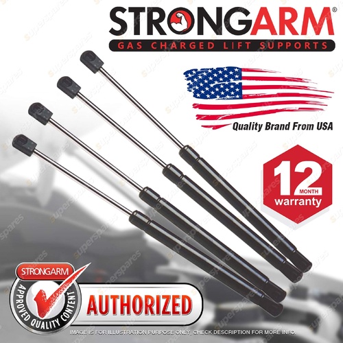4 Pcs StrongArm Bonnet + Boot Gas Lift Struts for Saab 9-3 9-5 YS3E 1997-2006