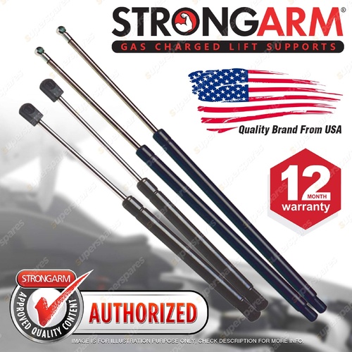 4 Pcs StrongArm Bonnet + Boot Gas Lift Struts for Volvo S80 TS All Models 98-05