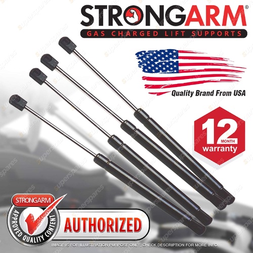 4 Pcs StrongArm Bonnet + Boot Gas Lift Struts for Volvo S40 VS All Models 99-04