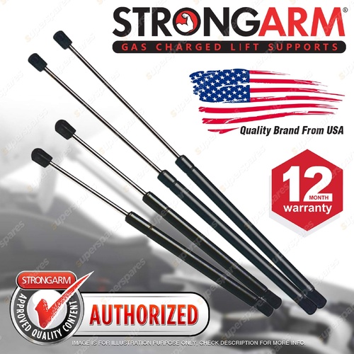 4 Pcs StrongArm Bonnet + Boot Gas Struts for Volvo S40 MS 35 67 68 75 77 06-On