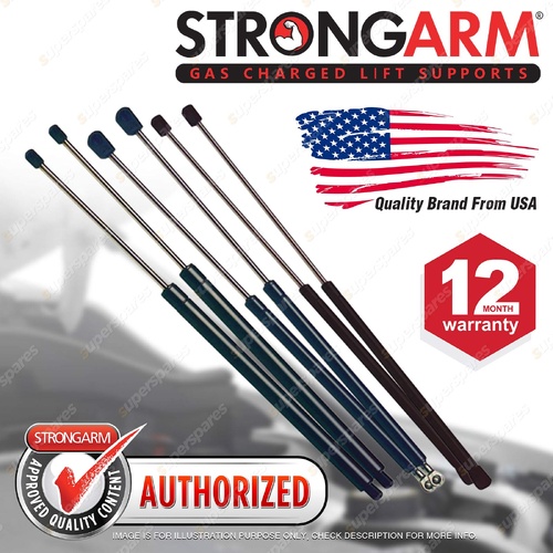6x StrongArm Bonnet + Glass + Lift Gate Gas Struts for Ford Explorer UN UP UQ US