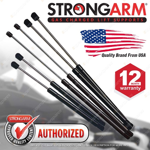 6 Pcs StrongArm Bonnet + Glass + Lift Gate Gas Lift Struts for Ford Explorer UT