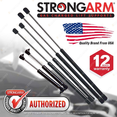 6 x StrongArm Bonnet+Glass+Lift Gate Gas Struts for Jeep Grand Cherokee WH T40