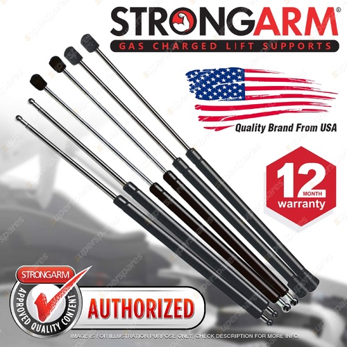 6 Pcs StrongArm Bonnet + Glass + Lift Gate Gas Lift Struts for Kia Sorento BL