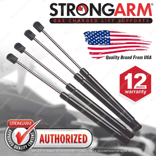 4x StrongArm Bonnet+Hard Lid Gas Struts for Ford Falcon Commercial AU No Spoiler