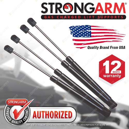 4 x StrongArm Bonnet + Hard Lid Gas Struts for Ford Falcon Commercial AU Spoiler