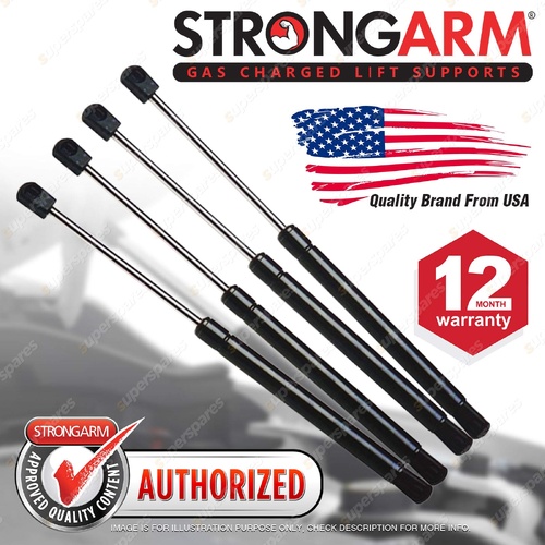 4 Pcs StrongArm Bonnet + Hatch Gas Lift Struts for Audi TT 8N Coupe 1999-2006