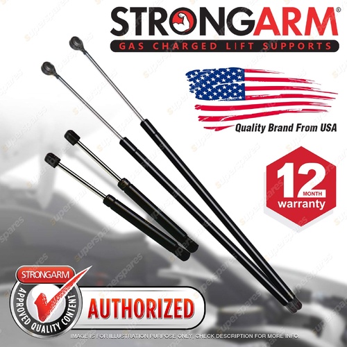 4 Pcs StrongArm Bonnet + Hatch Gas Lift Struts for Chevrolet Camaro 1993-1997