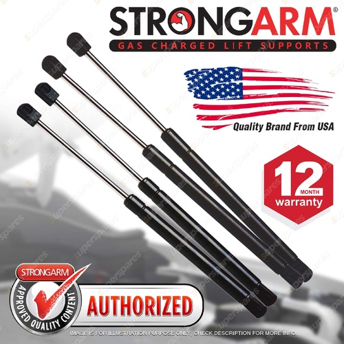 4 Pcs StrongArm Bonnet + Hatch Gas Lift Struts for Kia Sorento XM 2009-2015