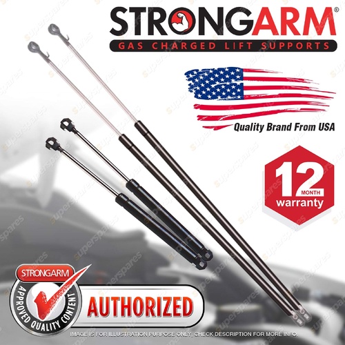 4 x StrongArm Bonnet + Hatch Gas Lift Struts for Pontiac Firebird Transam 82-92