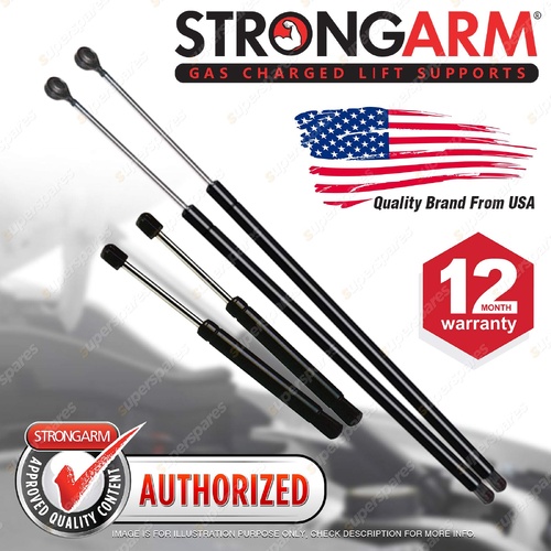 4 x StrongArm Bonnet + Hatch Gas Lift Struts for Pontiac Firebird Transam 93-97