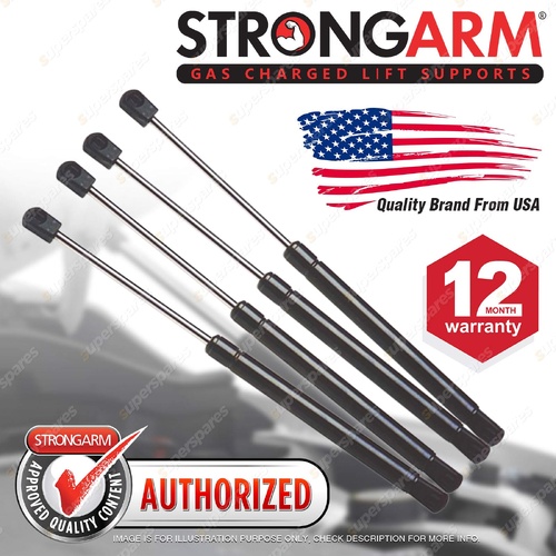 4 Pcs StrongArm Bonnet + Hatch Gas Lift Struts for Porsche 928 Incl S S4 GT GTS
