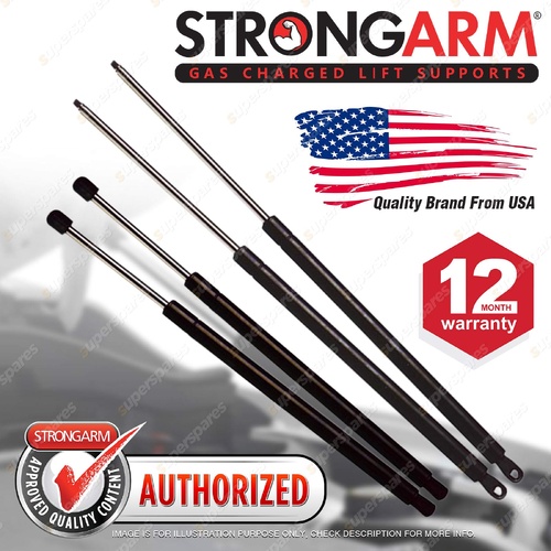 4 Pcs StrongArm Bonnet + Hatch Gas Lift Struts for Toyota Supra MA 70 71 86-93