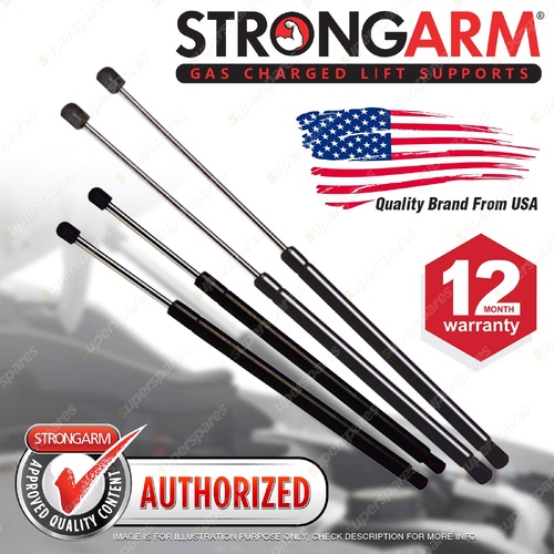 4 Pcs StrongArm Bonnet + Lift Gate Gas Lift Struts for Kia Carnival KV11 03-07