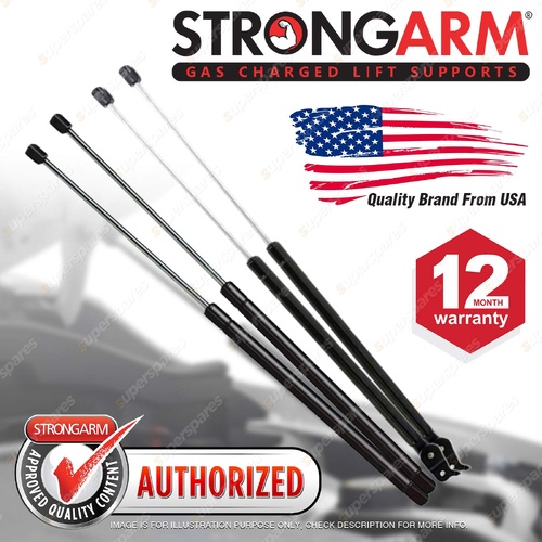 4 Pcs StrongArm Bonnet + Lift Gate Gas Lift Struts for Lexus RX330 MCU38R 03-06