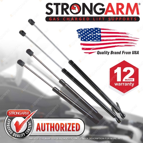 4 Pcs StrongArm Bonnet + Tailgate Gas Lift Struts for Honda Accord CE1 92-98