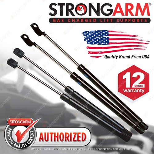 4 Pcs StrongArm Bonnet + Tailgate Gas Lift Struts for Mitsubishi Verada KR KS