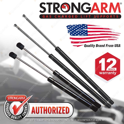 4 Pcs StrongArm Bonnet + Tailgate Gas Lift Struts for Nissan Murano Z51 09-On