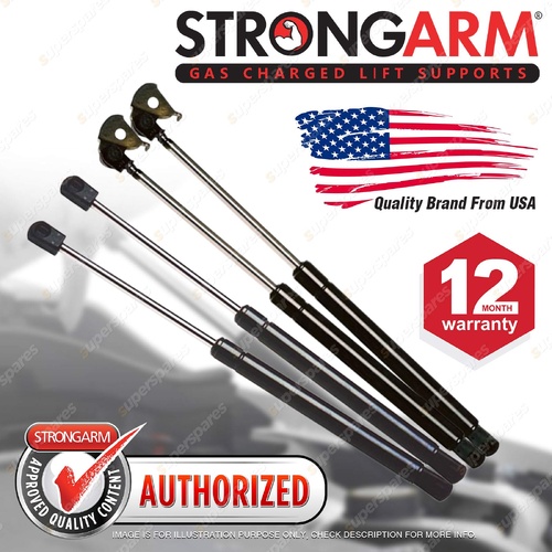4 x StrongArm Bonnet + Tailgate Gas Lift Struts for Toyota Landcruiser 80 Series