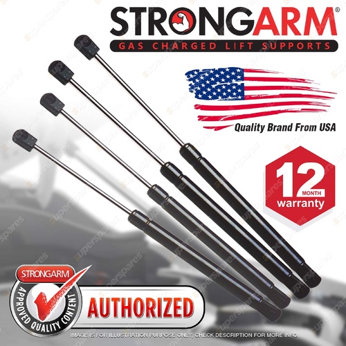 4 Pcs StrongArm Bonnet + Tailgate Gas Lift Struts for Volvo V40 VW 1999-2004