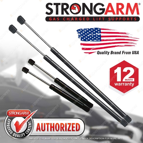4 x StrongArm Glass + Lift Gate Gas Struts for Jeep Grand Cherokee WK Non Power