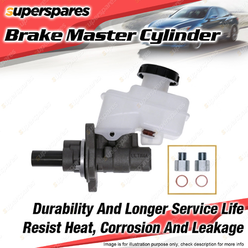 Brake Master Cylinder for Mitsubishi Triton MQ MR 2.4L ABS 12mm to 10mm adapter