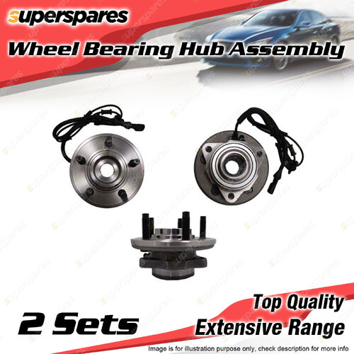 2x Front Wheel Bearing Hub Ass for Ford Explorer UT UX UZ 4.0 4.6L 2ZA V8 01-08