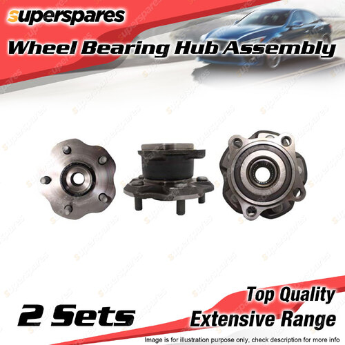 2x Rear Wheel Bearing Hub Ass for Lexus RX350 GGL15R 3.5L 2GRFE V6 4WD 09-15