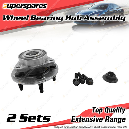 2x Front Wheel Bearing Hub Assembly for Cadillac XTS 3.6L LFX 227kW FWD